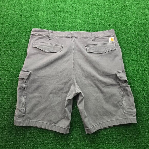 Carhartt Cargo‎ Shorts Mens 42 Gray Rugged Flex Relaxed Fit Utility Workwear - Picture 9 of 10
